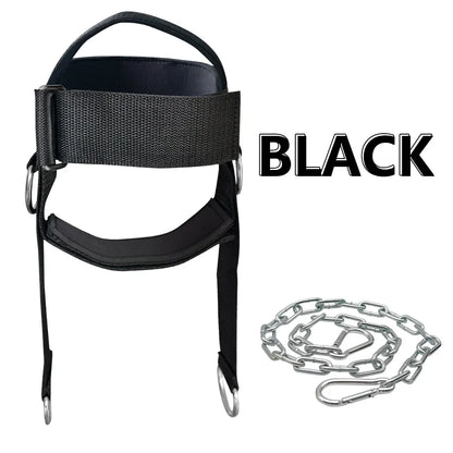Head Harness Neck Training Exerciser Strap For Strength Fitness