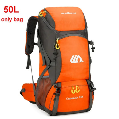 50L Backpack Camping Men Large Hiking Bag