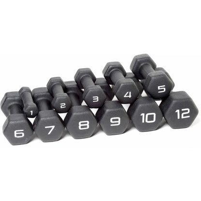 9lb Pair Neoprene Dumbbells, Non-Slip Quiet Hand Weights