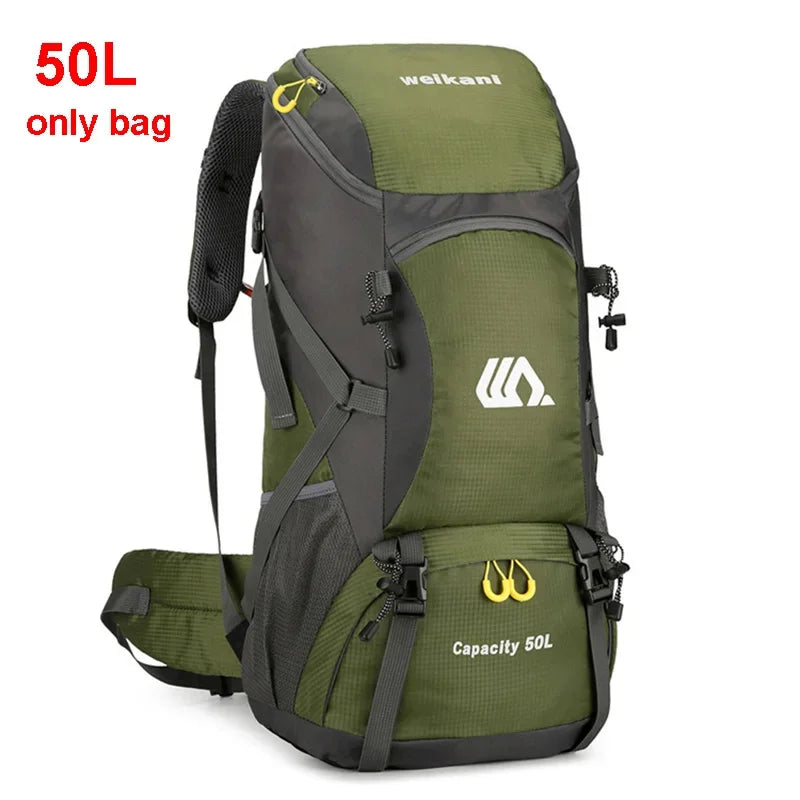 50L Backpack Camping Men Large Hiking Bag