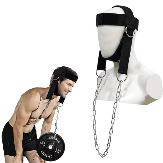 Head Harness Neck Training Exerciser Strap For Strength Fitness