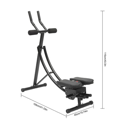 Ab Machine, 150kg/330lbs Weight Capacity, Foldable