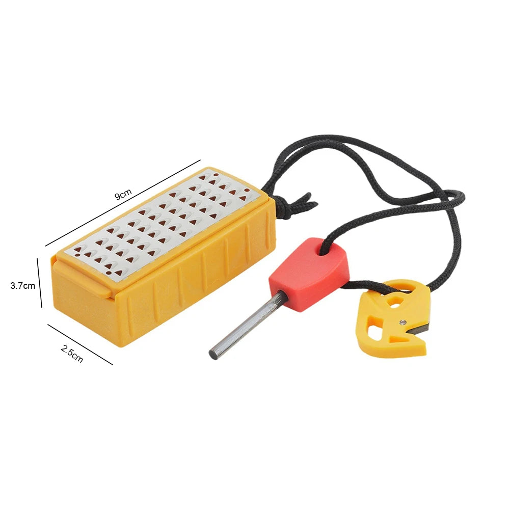 1/2 Pcs Tinder Maker with Fire Starter  for Camping Hiking