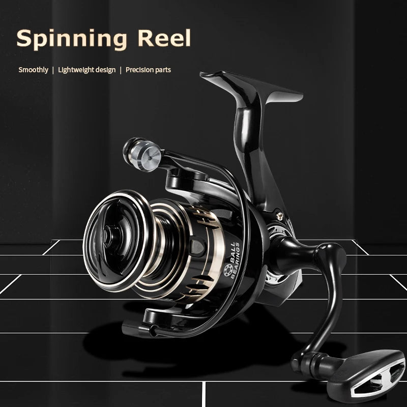 Spinning Reels Ultralight Metal 5.2:1 Gear Ratio 1000-7000  10kg Max Drag