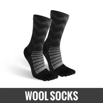 Merino Wool Thermal Socks for Men Moisture Wicking  Warm  Cushioning Compression Socks