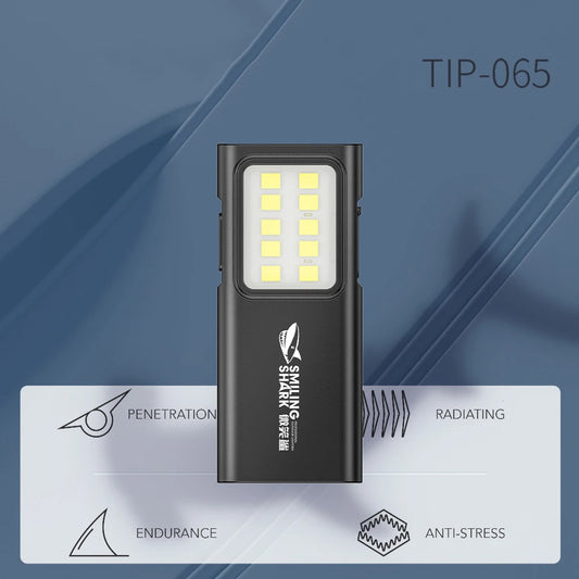 LED Pocket USB Rechargeable EDC Flashlight