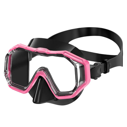 3 Window Snorkel with Nose Cover Anti Fog Snorkel