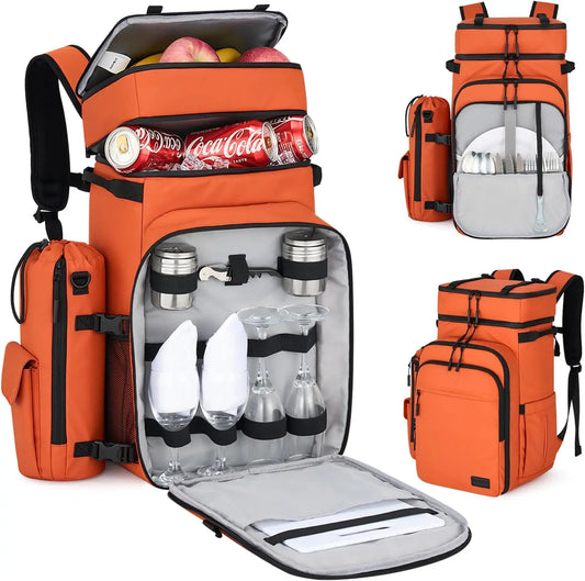 Soft Lightweight Insulated Leakproof Backpack Cooler Bag