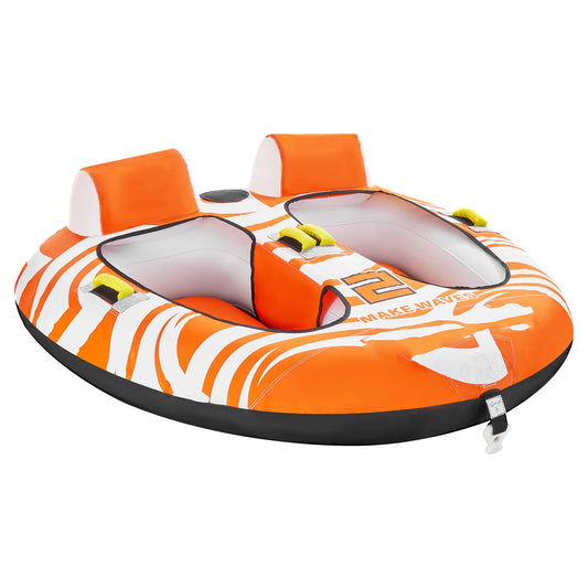 2Person Inflatable Boat Tubes 340lbs  Pull-with 840D Full Nylon