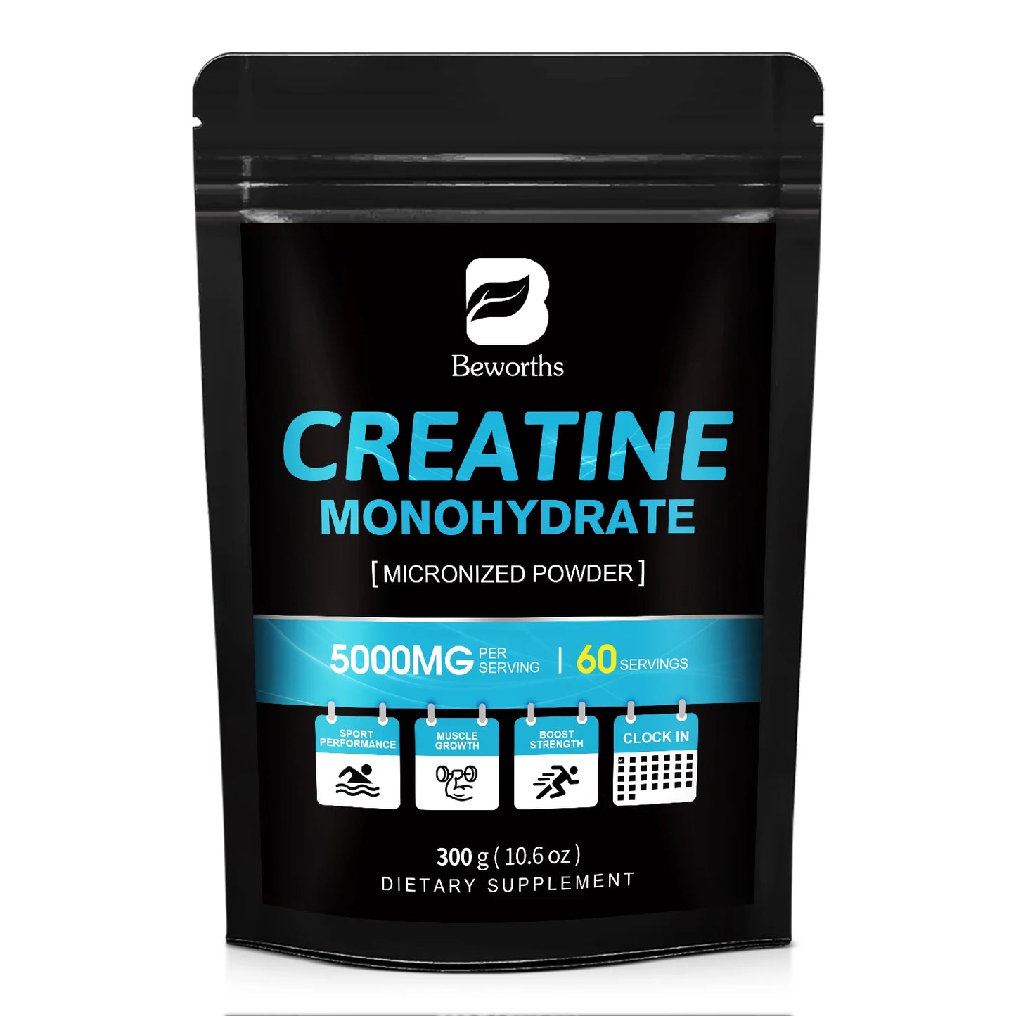 300g Creatine Monohydrate Fitness Supplements