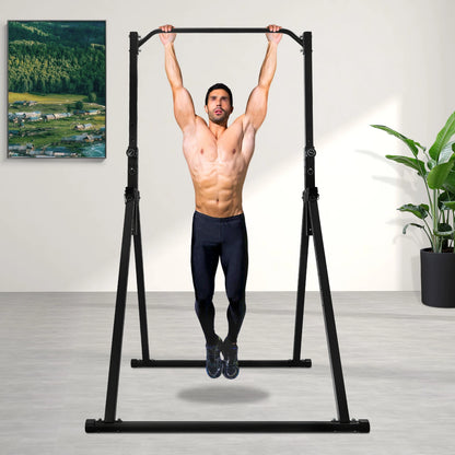 Horizontal Adjustable Height,200kg Load-bearing Triangular Single Bar Pull Up Station