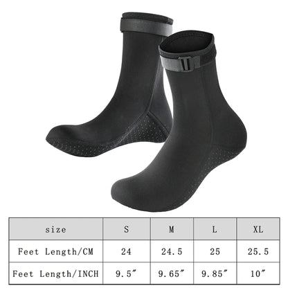 3mm Neoprene Diving Non-slip Water Boots Wetsuit Shoes