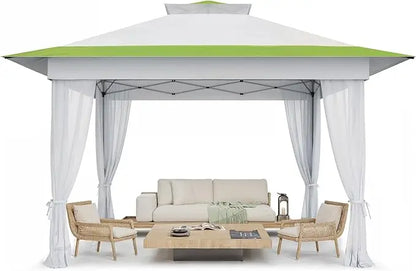 10x10 Pop Up Canopy with Sidewalls, and Wheel Cover Bag,