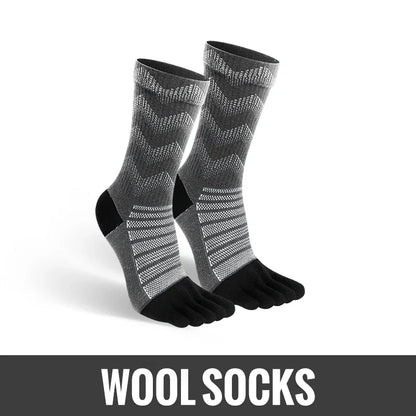 Merino Wool Thermal Socks for Men Moisture Wicking  Warm  Cushioning Compression Socks