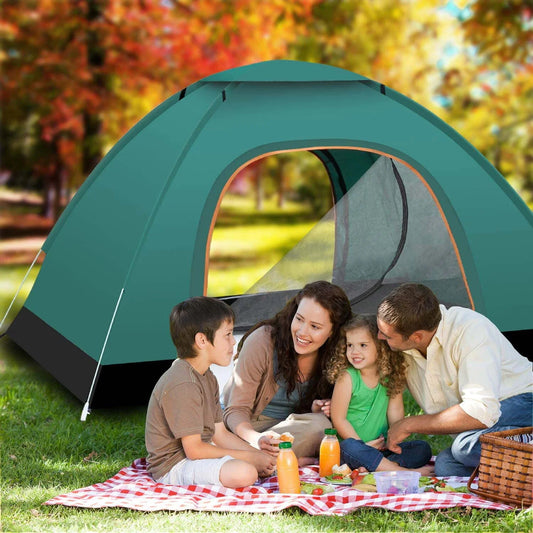 Automatic Pop Up Outdoor Waterproof Sun Proof Tent Portable Backpacking Folding Tents Travelling Tools 2-3 Person
