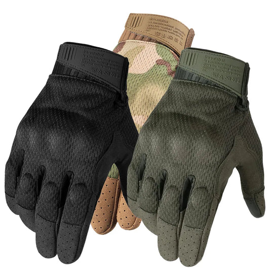 Army  Anti-collision Multi Use Full Finger Gloves
