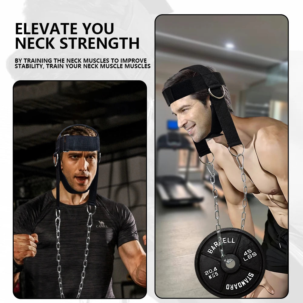 Head Harness Neck Training Exerciser Strap For Strength Fitness