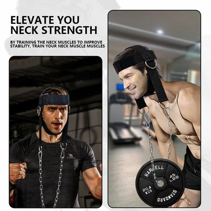 Head Harness Neck Training Exerciser Strap For Strength Fitness