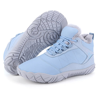 Winter Plush Booties Barefoot Snow Non Slip Wide Toe Shoes