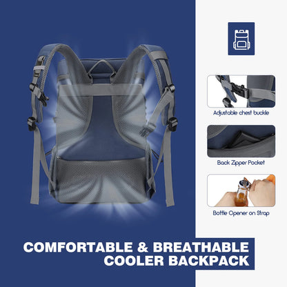 35 Can Cooler Backpack  for Hiking