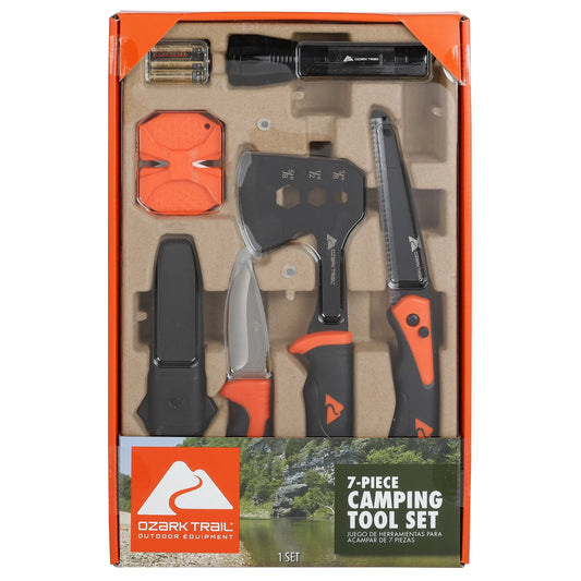 7-Piece Camping Tool Set
