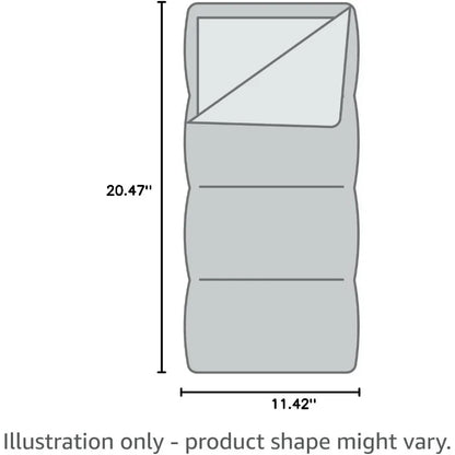 Coleman Heritage Big & Tall Cold-Weather Sleeping Bag, 10°F