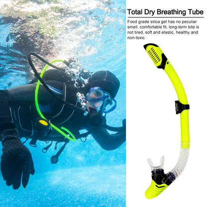 Silicone Snorkel Dry Breathing Tube