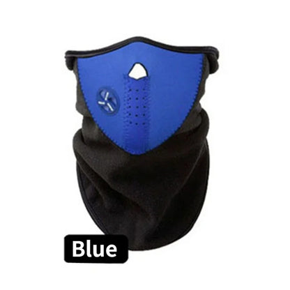 Winter Warm Windproof  Half Face Breathable Mesh Polar Fleece Thermal Ski Face Mask