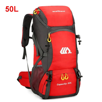 50L Backpack Camping Men Large Hiking Bag