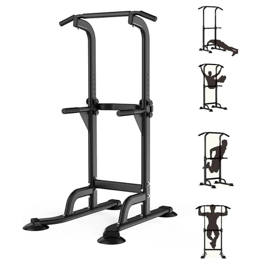 Power Tower Pull Up Bar  Rack Dip Station