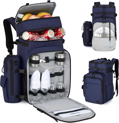 Soft Lightweight Insulated Leakproof Backpack Cooler Bag