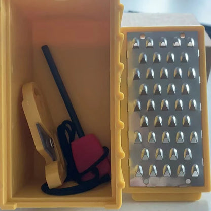1/2 Pcs Tinder Maker with Fire Starter  for Camping Hiking