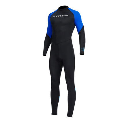 Men Diving Skin with Zipper Elastic Anti-scratch