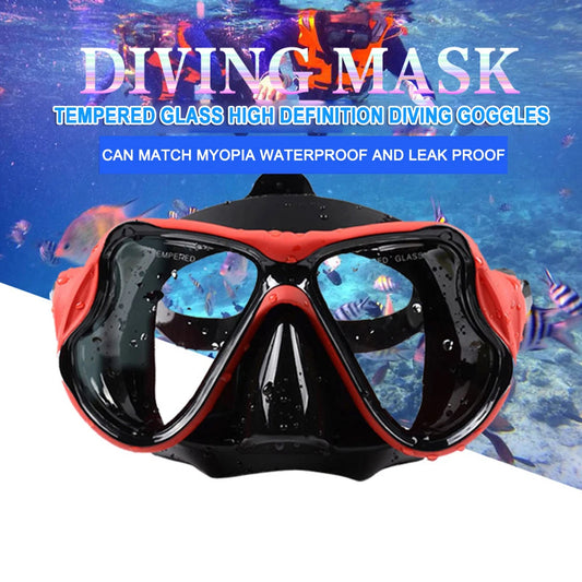 Professional Snorkeling Mask Panoramic Wide View Freediving Mask