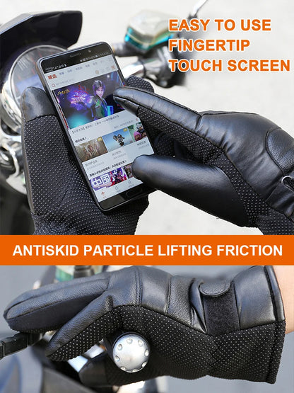 USB Heated Waterproof Electric Warming Gloves for Off Road Skiing