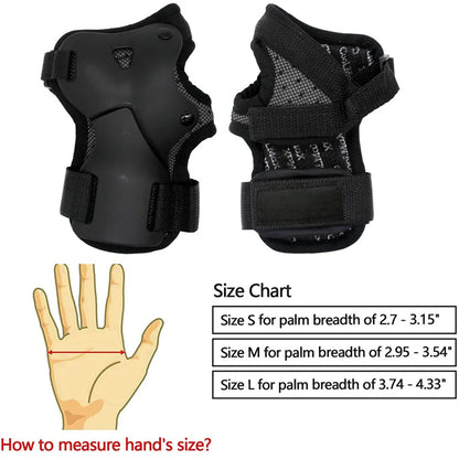 Wrist Guard Snowboard Ski Palm Protector Shock Absorption