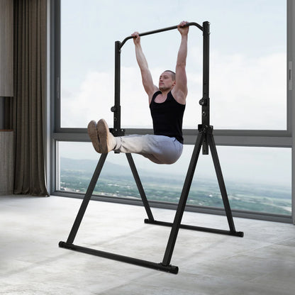 Horizontal Adjustable Height,200kg Load-bearing Triangular Single Bar Pull Up Station