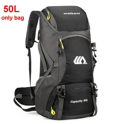 50L Backpack Camping Men Large Hiking Bag