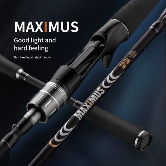 MAXIMUS Freshwater Saltwater Carp Bass Lure Fishing Rod Spinning Casting FUJI guide Fishing Rod SEA GUIDE