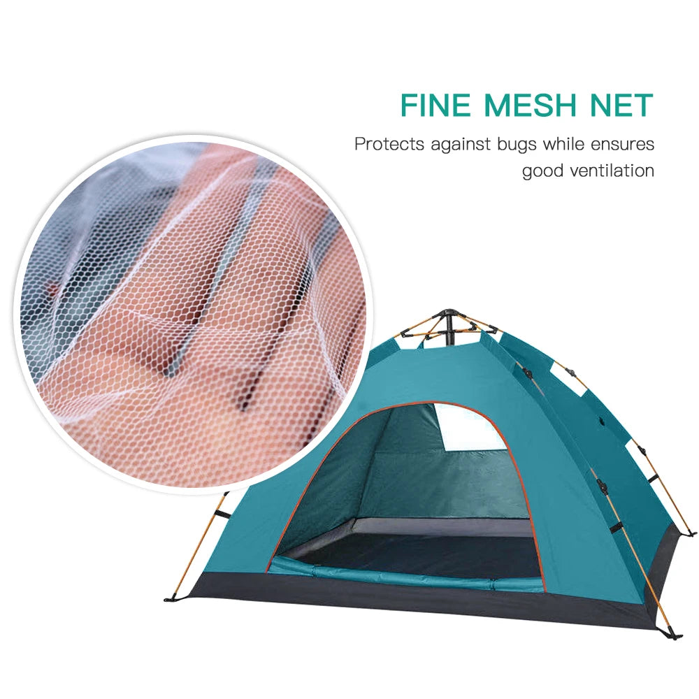 Pop Up Camping  Fully Automatic 2 Persons Tent