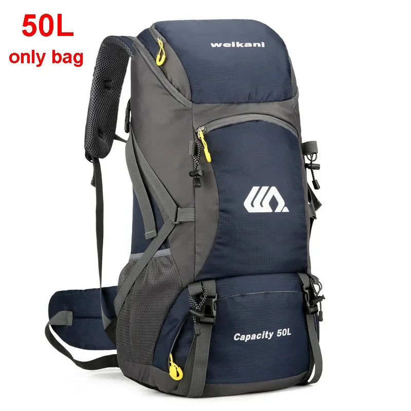 50L Backpack Camping Men Large Hiking Bag
