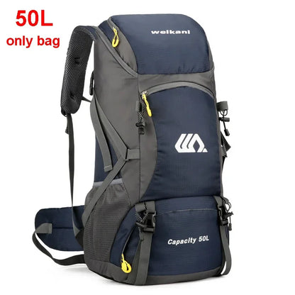 50L Backpack Camping Men Large Hiking Bag