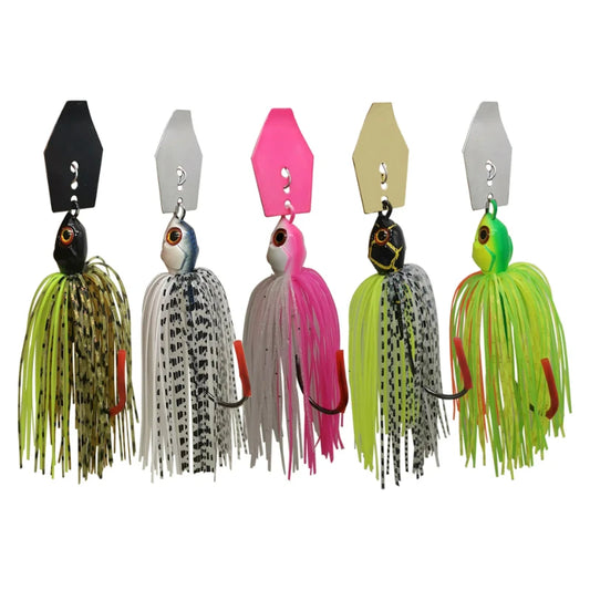 Chatter Bait spinner 7G/9G/11G/14G/21G  wobbler rubber skirt