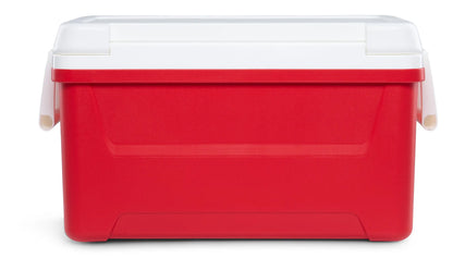 48-Quart  Cooler, Red,  Large Capacity,