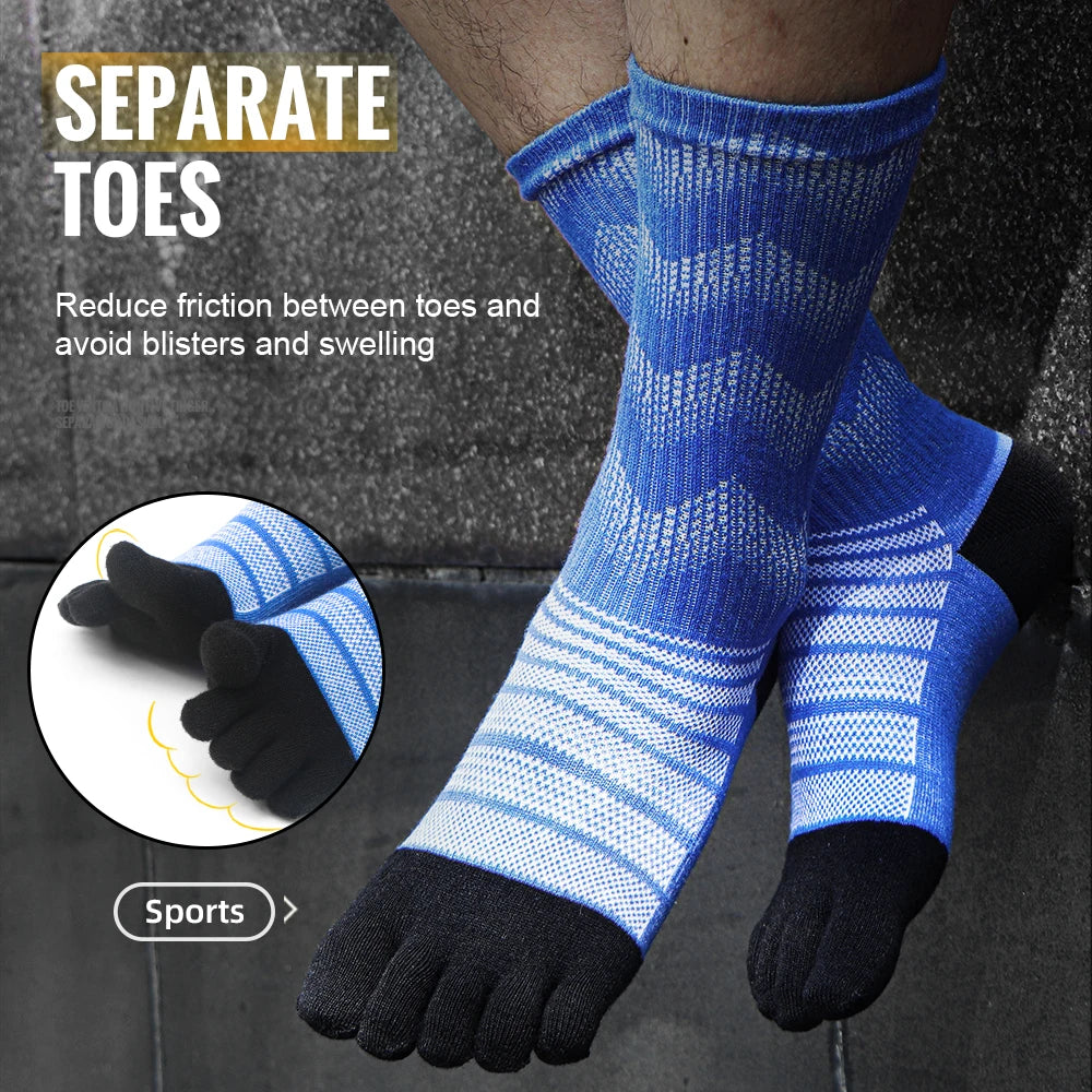 Merino Wool Thermal Socks for Men Moisture Wicking  Warm  Cushioning Compression Socks