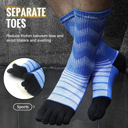 Merino Wool Thermal Socks for Men Moisture Wicking  Warm  Cushioning Compression Socks