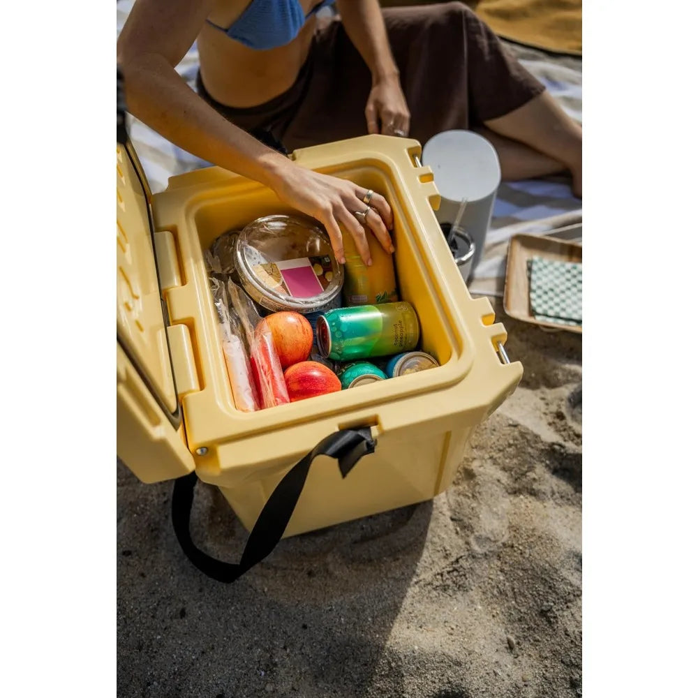 RovR Hard Cooler – Heavy Duty Insulated Cooler Box for Camping, Beach, Travel, Tailgating, Fishing, and Parties – Rugged Portabl