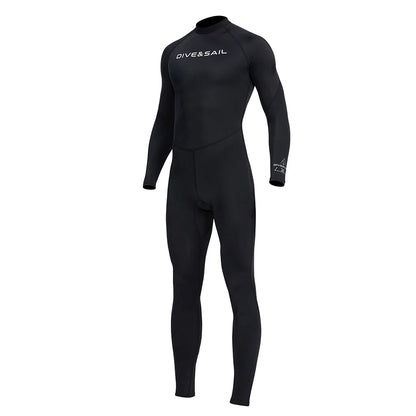 Men Diving Skin with Zipper Elastic Anti-scratch