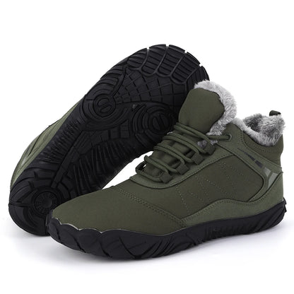 Winter Plush Booties Barefoot Snow Non Slip Wide Toe Shoes