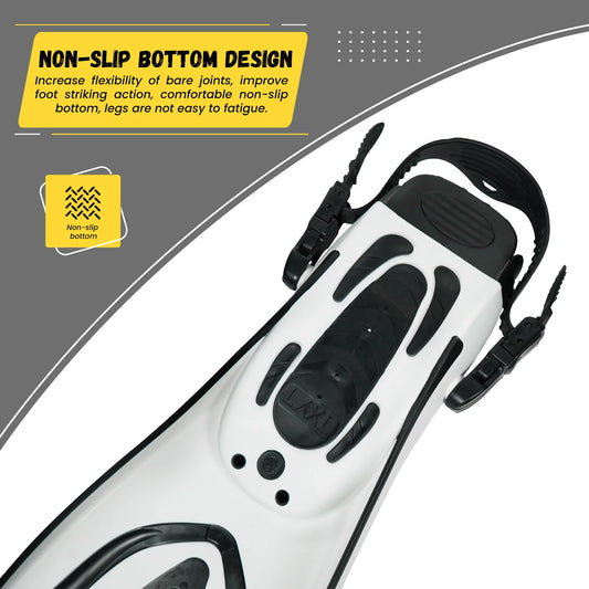 Snorkeling Gear for Adults,Diving Mask Snorkel Diving Fins